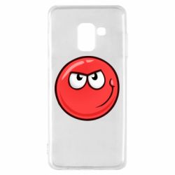 Чехол для Samsung A8 2018 Red Ball game