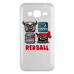 Чехол для Samsung J3 2016 Red ball heroes - PrintSalon