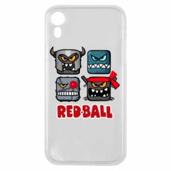 Чехол для iPhone XR Red ball heroes - PrintSalon