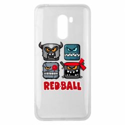 Чехол для Xiaomi Pocophone F1 Red ball heroes - PrintSalon
