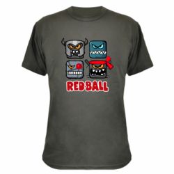 Камуфляжная футболка Red ball heroes - PrintSalon