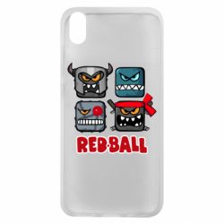 Чехол для Xiaomi Redmi 7A Red ball heroes - PrintSalon
