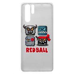 Чехол для Huawei P30 Pro Red ball heroes - PrintSalon