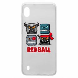 Чехол для Samsung A10 Red ball heroes - PrintSalon