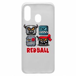 Чехол для Samsung A40 Red ball heroes - PrintSalon