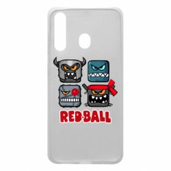 Чехол для Samsung A60 Red ball heroes - PrintSalon