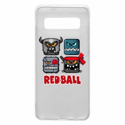 Чехол для Samsung S10 Red ball heroes - PrintSalon