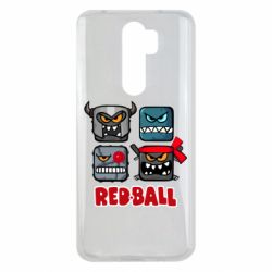 Чехол для Xiaomi Redmi Note 8 Pro Red ball heroes - PrintSalon