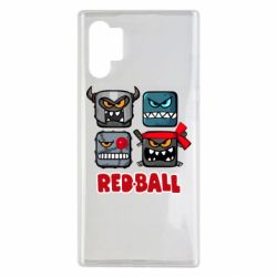 Чехол для Samsung Note 10 Plus Red ball heroes - PrintSalon