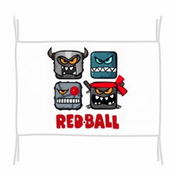 Флаг Red ball heroes - PrintSalon