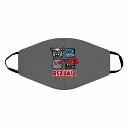 Маска многоразовая Red ball heroes - PrintSalon