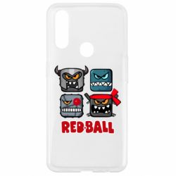 Чехол для Oppo A31 Red ball heroes - PrintSalon