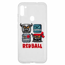 Чехол для Samsung A11/M11 Red ball heroes - PrintSalon