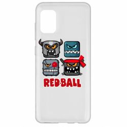 Чехол для Samsung A31 Red ball heroes - PrintSalon