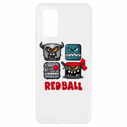 Чехол для Samsung A32 4G Red ball heroes - PrintSalon