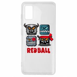 Чехол для Samsung A41 Red ball heroes - PrintSalon