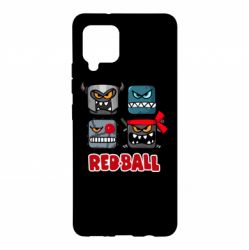 Чехол для Samsung A42 5G Red ball heroes - PrintSalon