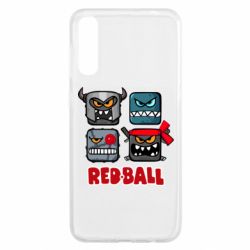 Чехол для Samsung A50 Red ball heroes - PrintSalon