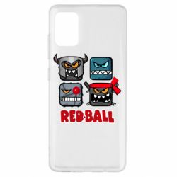 Чехол для Samsung A51 Red ball heroes - PrintSalon