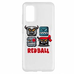 Чехол для Samsung S20 Red ball heroes - PrintSalon