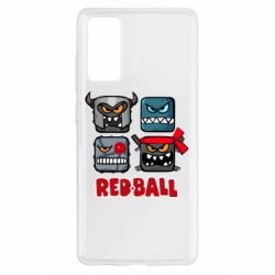Чехол для Samsung S20 FE Red ball heroes - PrintSalon