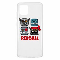 Чехол для Samsung Note 10 Lite Red ball heroes - PrintSalon
