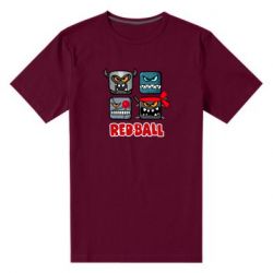 Мужская футболка премиум Red ball heroes - PrintSalon