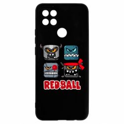 Чехол для Oppo A15s/A15 Red ball heroes - PrintSalon