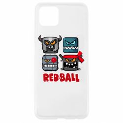 Чехол для Oppo A92s Red ball heroes - PrintSalon