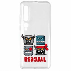 Чехол для Xiaomi Mi10/10 Pro Red ball heroes - PrintSalon