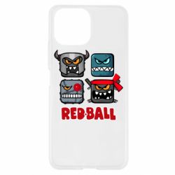 Чехол для Xiaomi Mi11 Lite Red ball heroes - PrintSalon