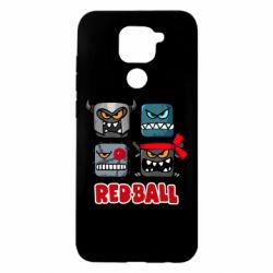 Чехол для Xiaomi Redmi Note 9/Redmi 10X Red ball heroes - PrintSalon