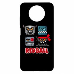 Чехол для Xiaomi Redmi Note 9 5G/Redmi Note 9T Red ball heroes - PrintSalon