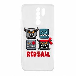 Чехол для Xiaomi Redmi 9 Red ball heroes - PrintSalon