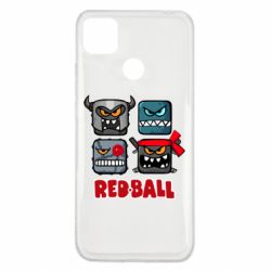 Чехол для Xiaomi Redmi 9c Red ball heroes - PrintSalon