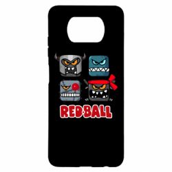 Чехол для Xiaomi Poco X3 Red ball heroes - PrintSalon