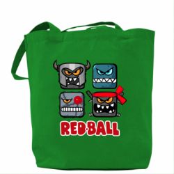 Эко-сумка Red ball heroes - PrintSalon