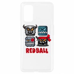 Чехол для Realme 7 Pro Red ball heroes - PrintSalon