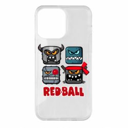 Чехол для iPhone 14 Pro Max Red ball heroes - PrintSalon