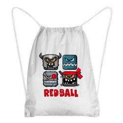 Рюкзак-мешок Red ball heroes - PrintSalon