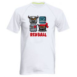Мужская футболка для спорта Red ball heroes - PrintSalon