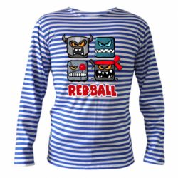 Тельняшка с длинным рукавом Red ball heroes - PrintSalon
