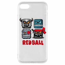 Чехол для iPhone 7 Red ball heroes - PrintSalon