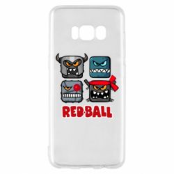 Чехол для Samsung S8 Red ball heroes - PrintSalon