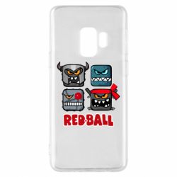 Чехол для Samsung S9 Red ball heroes - PrintSalon
