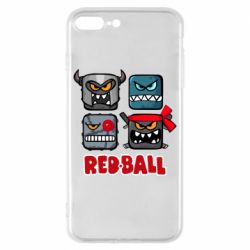Чехол для iPhone 8 Plus Red ball heroes - PrintSalon