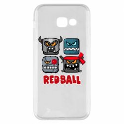 Чехол для Samsung A5 2017 Red ball heroes - PrintSalon