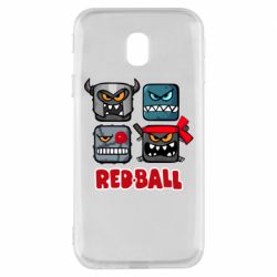 Чехол для Samsung J3 2017 Red ball heroes - PrintSalon