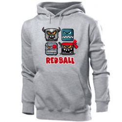 Мужское худи Red ball heroes - PrintSalon