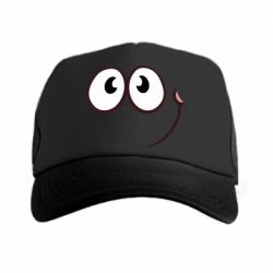 Кепка-тракер Red ball smile - PrintSalon